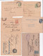 ARGENTINA - AVANT 1900 - ENTIER POSTAL - 6 BANDES COMPLETES VOYAGEES ! 3 => ALLEMAGNE (1 PAQUEBOT "SIRIO") - Postwaardestukken