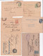 ARGENTINA - AVANT 1900 - ENTIER POSTAL - 6 BANDES COMPLETES VOYAGEES ! 3 => ALLEMAGNE (1 PAQUEBOT "SIRIO") - Postal Stationery