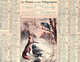 CALENDRIER GF 1926 - Fable De La Fontaine, Le Corbeau Et Le Renard, Imprimeur Oberthur Rennes - Grand Format : 1921-40