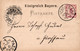 A1075- KONIGREICH BAYERN POSTKARTE 1885 STATIONERY STAMPED  PASSAU STAMP  SCHOLLNACH DEGGENDORF - Otros & Sin Clasificación