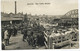 8987 - Royaume Uni -  IPSWICH ( Soffolk) - THE CATTLE MARKET -Chevaux , Boeufs , Personnages,  Photog. SMITHS Vers 1908 - Ipswich