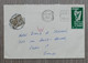 IRLANDE - Enveloppe 1953 Timbre(Harpe Celtique) N° 118 Pour Paris - Taxée En France (Timbre Taxe Gerbe 20F) - Storia Postale