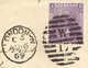 GB 1869 QV 6 D Wmk Spray COVER VARIETY/ERROR: Partly Imperforated On The Left - Errors, Freaks & Oddities (EFOs