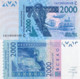 WEST AFRICAN STATES, BURKINA FASO, 2000, 2014, Code C, P316Cn, UNC - West African States