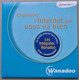 - Pochette CD ROM De Connexion Internet - WANADOO - - Kit Di Connessione A  Internet