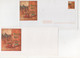 2 Pret à Poster Meilleurs Voeux 1995 - 1 Enveloppe + 1 Carte De Correspondance - 1990-1999