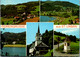 7518 - Kärnten - St. Urban Am Urbansee , Strandbad , Schloß Bach. Gotische Kirche , Bildstock Simonhöhe - Gelaufen 1985 - Feldkirchen In Kärnten