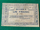 Belgio 1 Francs 1914 - 1-2 Francos