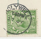 GB „HOLYWELL“ CDS 23mm RP Postcard GV 1/2 D POSTMARK-ERROR MISSING YEAR 191? - Storia Postale