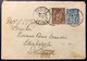 Entier Sage Enveloppe 1896 Obl Paris Depart   Ecosse +  Complément Sage N°97 Destination Pas Si Courante ! - Standaardomslagen En TSC (Voor 1995)