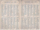 CHROMO CIBILS 2-9-11 COUPLES WITH FRAMES-RESERVE CALENDER 1894-WEFERS W. CREFELD-6 STUKS - Sonstige & Ohne Zuordnung