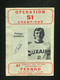 Publicité PERNOD / FOOTBALL NANCY - Opération 51 Champions - Autographes Philippe Jeannol - AS NANCY Lorraine - Authographs