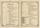 PROGRAMMA MANIFESTAZIONE KANTONAL TURNFEST THALWIL 23 24 JULI ANNO 1899 ZURIGO SVIZZERA - Thalwil