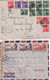 EGYPTE - ANNEES 50 - SELECTION De 6 LETTRES Avec CENSURES => FRANCE - 6 SCANS ! - Storia Postale