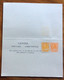 CANADA - EDWARD - REPLEY POST CARD + REPONSE  ONE CENT + ONE CENT - NEW - Covers & Documents