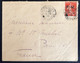 Lettre Avec Timbre Semeuse Franchise Militaire N°5 10c Rouge Oblitéré Dateur De LONGXUVEN Cochinchine Pour PARIS RRR ! - Lettres & Documents