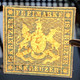 Delcampe - Württemberg Mi 15=1500€ GEPR. THOMA BPP, 1859 18 Kr Dunkelblau Gestempelt, RARITÄT IN GUTER ERHALTUNG (crypto Bitcoin - Used