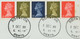 GB 1969 Stamps For Cooks Se-tenant-strip From Se-tenant Pane FDC ROYSTON /HERTS. - 1952-1971 Pre-Decimal Issues