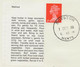 GB 1969 Stamps For Cooks Text-pane Method (w One 4D Stamp) FDC ROYSTON / HERTS. - 1952-1971 Pre-Decimal Issues