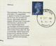 GB 1969 Stamps For Cooks Text-pane Method (w One 5D Stamp) FDC ROYSTON / HERTS. - 1952-1971 Pre-Decimal Issues