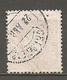 1870- Yv. N° 44b  Dent 12 1/2 Papier Couché (o) 100r Louis Ier Cote  15 Euro  BE R 2 Scans - Usado