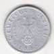 R----27   DRITTES  REICH  50  REICHSPFENNIG  1941  D   FEHLPRAGUNG    SELTEN - 50 Reichspfennig
