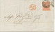 GB 1865 QV 4d Pale Red White Corner Letters Pl.4 W Hairlines INVERTED WMK - Variétés, Erreurs & Curiosités