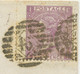 GB 1866 QV 6d Deep Lilac White Corner Letters Pl.5 Wingmargin INVERTED WMK - Abarten & Kuriositäten