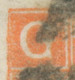 GB 1870 QV White Corner Letters 4d Vermilion Pl.11 Wing Margin (PG) VARIETY Cvr - Plaatfouten En Curiosa