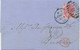 GB 1872 QV 3d Rose Pl.8 (OA) VARIETY Superb Entire Duplex-cancel "LONDON / 88" - Abarten & Kuriositäten