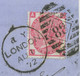 GB 1872 QV 3d Rose Pl.8 (OA) VARIETY Superb Entire Duplex-cancel "LONDON / 88" - Variedades, Errores & Curiosidades