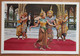 THAILAND BANGKOK NAHRAH CHATRI DANCERS ROYAL PALACE PC PCA PCM POSTCARD ANSICHTSKARTE PICTURE CARTOLINA PHOTO CARD - Thaïlande
