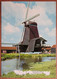 NETHERLANDS HOLLAND DUTCH WINDMILL MOULIN ARCHITECTURE POSTCARD ANSICHTSKARTE PICTURE CARTOLINA PHOTO CARD - Harlingen