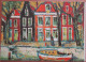 NETHERLANDS HOLLAND NORBERT HARTMANN DUTCH GRACHT ARCHITECTURE POSTCARD ANSICHTSKARTE PICTURE CARTOLINA PHOTO CARD - Haren