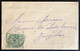 Petite Lettre De Smyrne Levant 1904 N°12 Obl "Salonique/turquie" Pour Zanzibar ! Pas Commun - Storia Postale