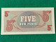 Gran Bretagna 5 Pence 1972 - British Armed Forces & Special Vouchers