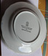 5 Assiettes Plates Porcelaine De GIEN ABBAYE DE LAGRASSE Maison De L'enfance Des Médailles Militaires Aude - Teller