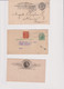 ETATS UNIS-LOT 10 Entiers Postaux-divers Dates-certains Recto-verso - Andere & Zonder Classificatie