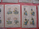 19 Cartes Chromos  Bandes Dessinés Avant L'invention  C1890,  Publicitaires Tapioca; Imprimeur COURBE ROUZET Humor - Other & Unclassified