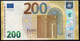 ITALIA € 200 SD S002 "00"  DRAGHI   UNC - 200 Euro