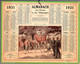 CALENDRIER GF 1931 - Promenade à Dos De Chameau, Imprimeur Oberthur Rennes - Grand Format : 1921-40