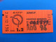 Août 94 -Ticket Billet Métro-Bus-Train-S.N.C.F✔️R.A.T.P-☛Régie Autonome Transport Parisien-Train-Métropolitain-Zone 1/2 - Europa