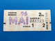 Mai-96 Ticket Billet Métro-RER-Bus-Train-S.N.C.F✔️R.A.T.P-☛Régie Autonome Transport Parisien-Train-Métropolitain-Coupon - Europa