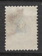 Russia 1858 10K Blue Oval Shifted To Upper-side Error. Mi 5/Sc 8. Used. #rcb - Varietà E Curiosità