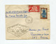 !!! OUVERTURE DE LA LIGNE AERIENNE ALGER - GAO - BAMAKO - LETTRE DU 27 FEVRIER 1937 POUR LA FRANCE - Lettres & Documents