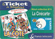 TICKET² TELEPHONE-PRIVE-FRANCE-TK-PR106-3Mn-La COTE En Poche-La Cinécarte-Atout Collect 4-Neuf-TBE/RARE - FT Tickets