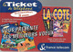 TICKET² TELEPHONE-PRIVE-FRANCE-TK-PR64-3Mn-La COTE En Poche-VOEUX 2001-Neuf-TBE/RARE - Biglietti FT