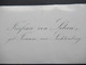 Levante Alte Visitenkarten Um 1860 Le Baron De Lichtenberg Consul De Prusse A Ragusa / La Baronne Freifrau Von Lilien - Visiting Cards