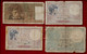 FRANCE BANKNOTE - LOT OF 4 USED NOTES (NT#02) - Unclassified