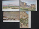 Lot Of 4 Postcards HELLAS - GREECE - GRÈCE - ATHENS - ATHÈNES, Colored Postcards - Greece